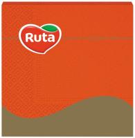 "Ruta" салфетки 3 сл. 33х33 20 л Оранжевые