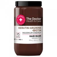 Маска для волос The Dr. Health&Care КЕРАТИН+АРГИНИН+БИОТИН МАКС СИЛА, 946 мл, шт.