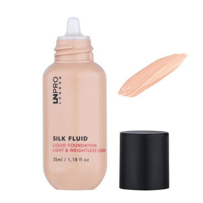 ЛН проф Тональная основа для лица Silk Fluid  (101)