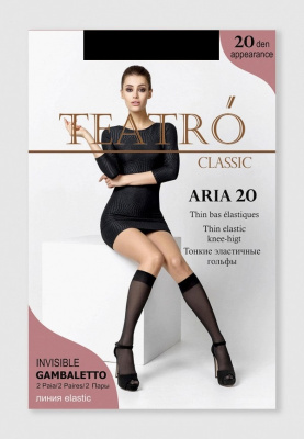 Aria 20 Teatro, гольфы (nero, Unica)