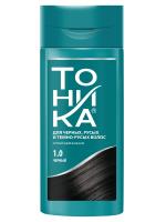 Тоника Оттеночный бальзам для волос 1.0 черный 150 мл