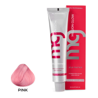 Крем-краска для волос TNL Million glow Private collection Silk protein оттенок pink розовый 100 мл
