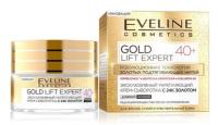 Eveline Эксклюзивный укрепляющий крем-сыворотка с 24К золотом 40+ Gold lift expert 50 мл