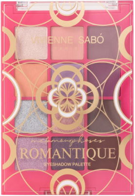 Vivienne Cosmetics Палетка теней Metamourphoses (02-D215227002 нежные холод оттенки)