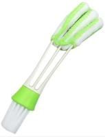 2579629 Щетка TORSO для чистки труднодоступных мест в автомобиле, 16 см, зелёный