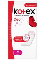 Kotex Deo Ultra Slim Прокладки ежедневные 56 шт