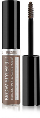 Luxvisage Гель-корректор для бровей  BROW STYLER 3 in 1 (03 МОКАЧЧИНО)