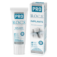 ROCS Зубная паста "R.O.C.S. PRO Implants" 74 г.