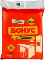 БОНУС Салфетка вискоз 10шт. (20шт/ящ)