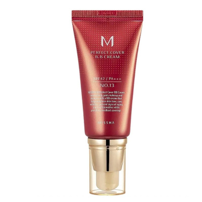 Missha BB крем для коррекции тона лица M Perfect Cover BB Cream, 50 мл (13)