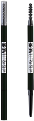 Maybelline Карандаш для бровей Brow ultra slim (06 black brown)