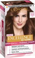 Loreal Excellence Creme Краска для волос 5.02 обольстительный каштан