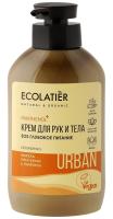 Ecolatier Крем для рук и тела SOS Глубокое питание марула, орех кукуи и пантенол 400 мл