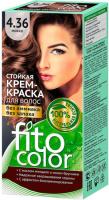Fitocolor Стойкая крем-краска для волос 4.36 мокко 115 мл
