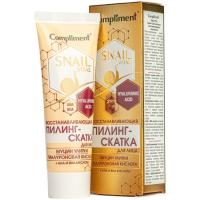 4772863 Compliment Пилинг-скатка для лица Snail Vital, восстанавливающая, с муцином улитки, 80 мл