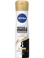 Nivea Дезодорант-спрей женский Невидимый Черное и белое Гладкий шёлк 150 мл