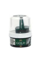 GOLD GC-1000  Крем краска для обуви с губкой 12*8*50 мл Черный