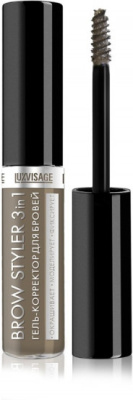 Luxvisage Гель-корректор для бровей  BROW STYLER 3 in 1 (01 ЛАТТЕ)