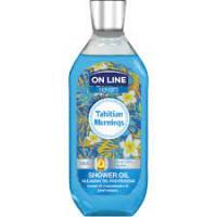 ON LINE SENSES Гель для душа с маслом Tahitian Mornings  500мл