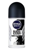 Nivea Дезодорант-роликовый мужской Невидимый для черного и белого 50 мл