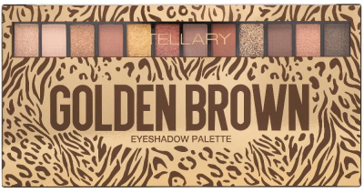 Stellary Палетка теней для век (Golden Brown)