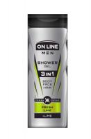 On Line Men 3в1 Гель для душа Fresh Lime 400мл
