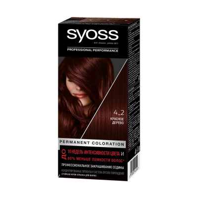 Syoss Color Краска для волос ( 4-2 Красное дерево )