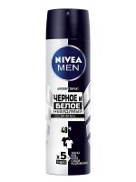 Nivea Дезодорант-спрей Power для черного и белого мужской 150 мл