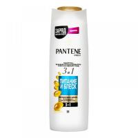 Pantene Pro-v Шампунь для волос 3в1 питание и блеск 360 мл