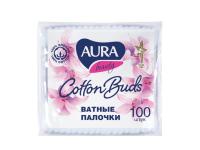 Aura Ватные палочки пэт 100 шт