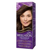Wellaton Стойкая Крем-краска Темный шоколад 4/0 50мл
