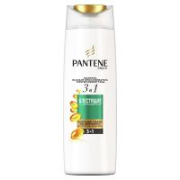 Pantene Pro-v Шампунь для волос 3в1 Блестящие и шелковистые 360 мл