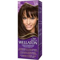 Wellaton Стойкая крем-краска 5/0 темный дуб 50 мл