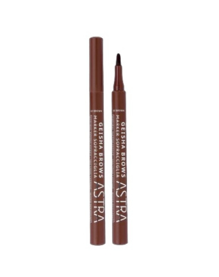 Astra GEISHA BROWS Маркер для бровей (02 Коричневый)