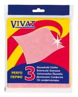 Тряпка Coral Vivat перфориров.(3) VSDP3 (180),