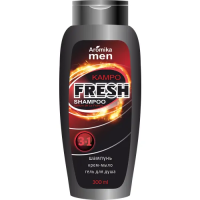 FRESH  КАМПО  шампунь д/мужчин   3 в 1   300мл