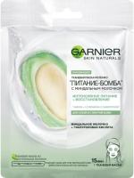 Garnier Маска для лица тканевая Питание с миндальным молочком 28 гр