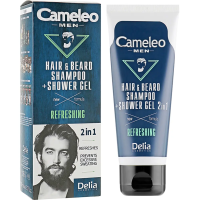 Delia CAMELEO MEN - ШАМПУНЬ ДЛЯ ВОЛОС И БОРОДЫ + ГЕЛЬ ДЛЯ ДУША 2 В 1 150 мл