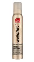 Мусс для волос Wellaflex 200мл Блеск и фиксация ССФ (супер-сильной фиксации)