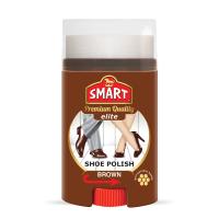 Smart Крем-краска для обуви elite коричневый 60мл с дозатором