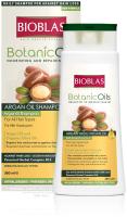 BIOBLAS Шампунь  д/всех типов волос, против выпад с арган маслом, 360 мл, шт.