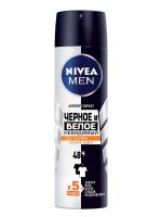 Nivea for men Дезодорант-спрей Черное и Белое невидимый Extra 150 мл