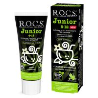 З/паст"ROCS JuniorBLACK «КОКОС и ВАНИЛЬ