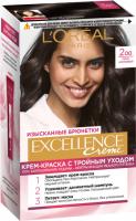 Loreal Excellence Creme Краска для волос 2.0 темно-коричневый