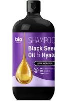 Bio Naturell Шамп д/всех типов волос Black Seed Oil & Hyaluronic Acid, Ультраувлажнение 946 мл,