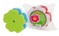 Губка Coral Massage Цветок  ( GMK) (40),