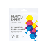 Маска для лица церамиды + ниацинамид BEAUTY EXPERT 23 г