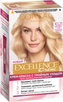 Loreal Excellence Краска для волос 10.21 светло-русый перламутровый