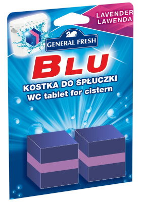 General Blu табл 2шт в бачок  (20) (NEW) (Лаванда)