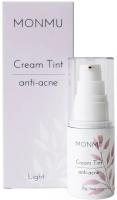 Monmu Крем-тинт Anti-acne с эффектом сияния тон светлый 30 гр